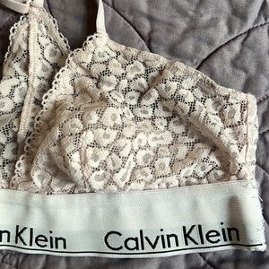 Calvin Klein lace bra